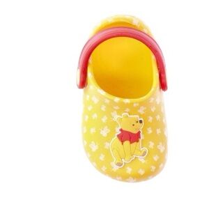 NEW! Disney Winnie the Pooh Baby Toddler Clogs Size 6 Kids Shoes Yellow Red